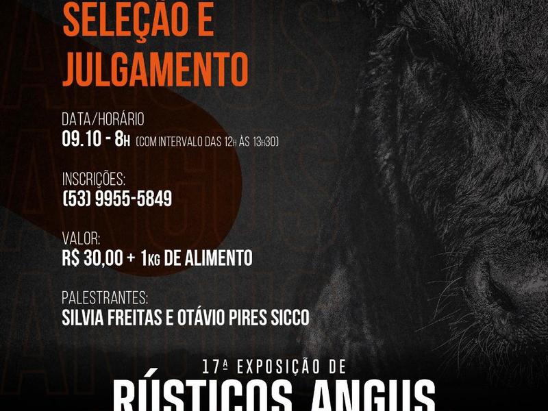 Curso fomenta seleção de animais na Exposição de Pelotas