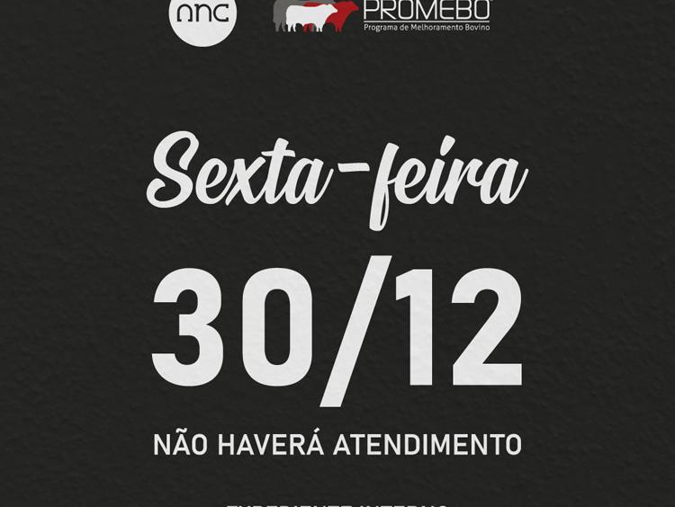 ANC não terá atendimento nesta sexta-feira (30/12)