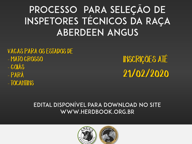 Inscrições Abertas